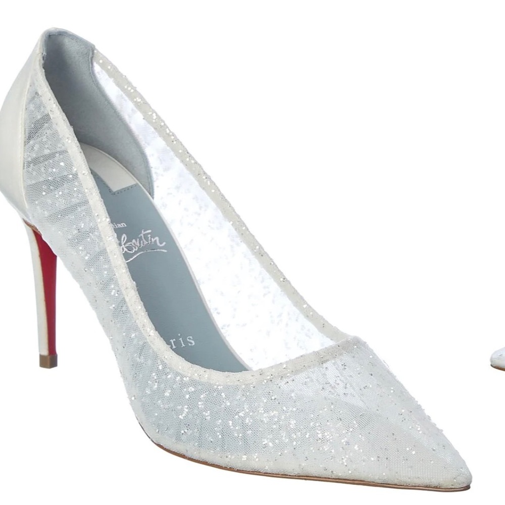 Perfect wedding day shoe for the beautiful princess bride! - Picture 5 of 7